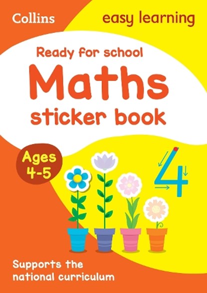 Ready for school: maths Sticker Book Ages 4-5, Collins Easy Learning - Paperback - 9780008775339