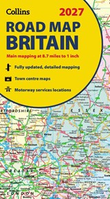 Collins Road Map of Britain 2027 (Folded Map) -  - 9780008779054