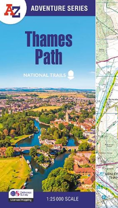 Thames Path, A-Z Maps - Paperback - 9780008780524