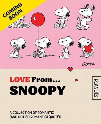Official Peanuts: Love From Snoopy, Charles M. Schulz - Gebonden - 9780008784805