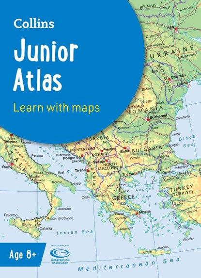 Collins Junior Atlas, Stephen Scoffham ; Collins Maps - Paperback - 9780008794309
