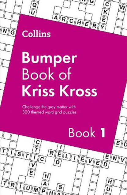 Collins Bumper Book of Kriss Kross book 1, Collins Puzzles - Paperback - 9780008803599
