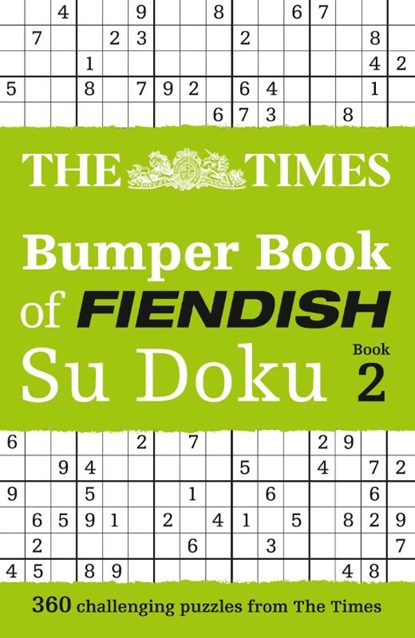 The Times Bumper Book of Fiendish Su Doku book 2, The Times Mind Games - Paperback - 9780008815929