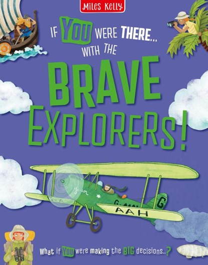 With the Brave Explorers!, Miles Kelly - Paperback - 9780008826611
