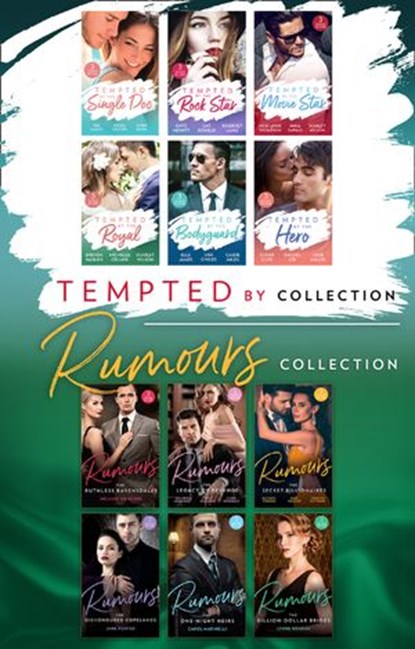 Tempted By…And Rumours Collections, Sue MacKay ; Louisa Heaton ; Karin Baine ; Vicki Lewis Thompson ; Anna DePalo ; Scarlet Wilson ; Kate Hewitt ; Cat Schield ; Kimberly Lang ; Brenda Harlen ; Lisa Childs ; Elle James ; Julie Miller ; Clare Connelly ; Michelle Celmer ; Dani Collins ; Lynne  - Ebook - 9780008907259