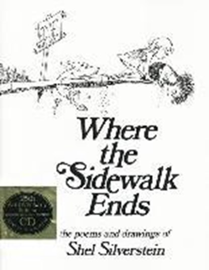 Where the Sidewalk Ends Book and CD, Shel Silverstein - AVM - 9780060291693