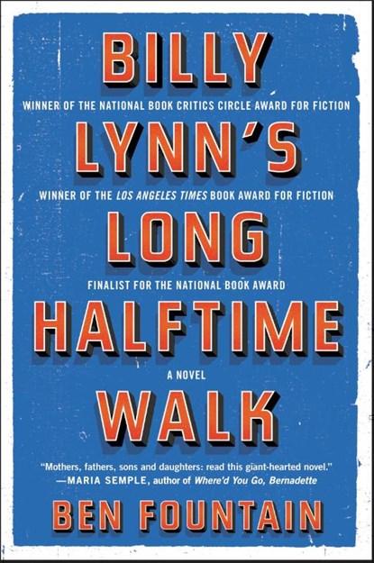 Billy Lynn's Long Halftime Walk, Ben Fountain - Paperback - 9780060885618