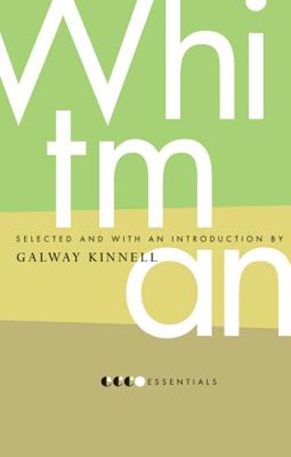 Essential Whitman, Walt Whitman - Paperback - 9780060887926