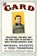 The Card, Michael O'Keeffe ; Teri Thompson - Paperback - 9780061123931