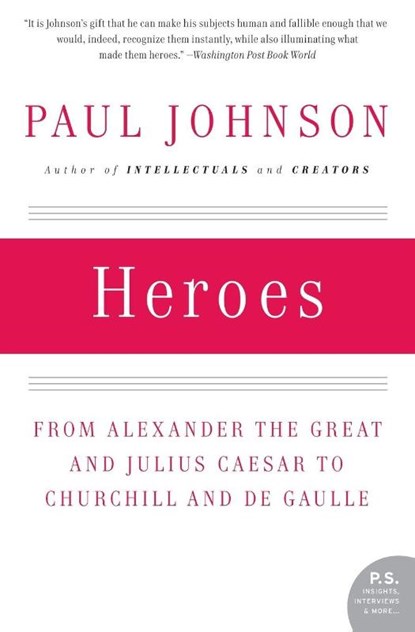 Heroes, Paul Johnson - Paperback - 9780061143175