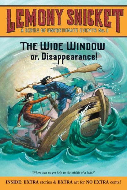 A Series of Unfortunate Events #3: The Wide Window, Lemony Snicket - Paperback - 9780061146336