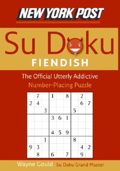 NEW YORK POST FIENDISH SUDOKU, Wayne Gould - Paperback - 9780061173363