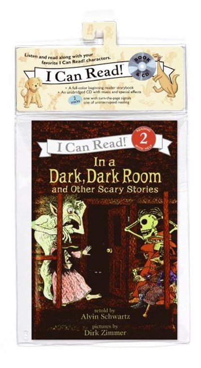 In a Dark, Dark Room and Other Scary Stories Book and CD, Alvin Schwartz - AVM - 9780061336133