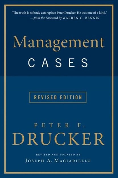 Management Cases, Revised Edition, Peter F. Drucker - Paperback - 9780061435157