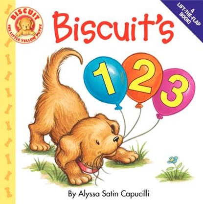 Biscuit's 123: A Lift-The-Flap Counting Board Book for Kids, Alyssa Satin Capucilli - Gebonden - 9780061625237