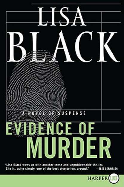 Evidence of Murder: A Novel of Suspense, Lisa Black - Paperback - 9780061883958