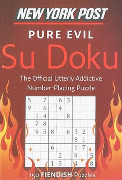 New York Post Pure Evil Su Doku, HarperCollins Publishers Ltd. - Paperback - 9780062011930