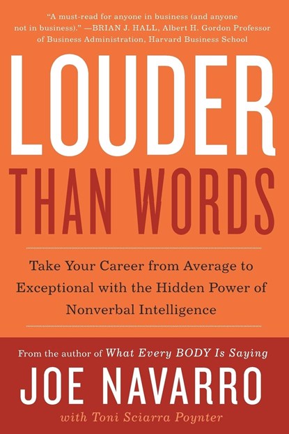 Louder Than Words, Joe Navarro ; Toni Sciarra Poynter - Paperback - 9780062015044