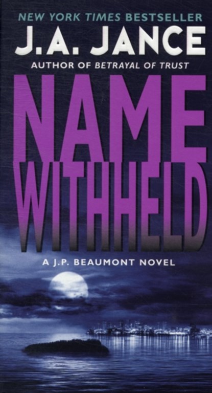 Name Withheld, J. A Jance - Paperback - 9780062086419