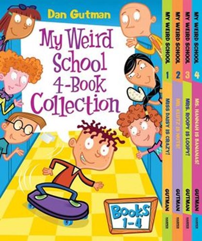 My Weird School 4-Book Collection with Bonus Material, Dan Gutman - Ebook - 9780062125040