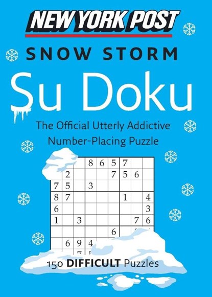 New York Post Snow Storm Su Doku (Difficult), HarperCollins Publishers Ltd. - Paperback - 9780062213822