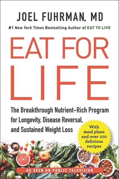 Eat for Life, Joel Fuhrman - Paperback - 9780062249302