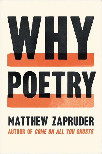 Why Poetry, Matthew Zapruder - Paperback - 9780062343086