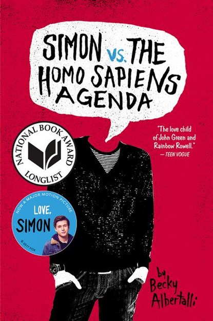 Simon vs. the Homo Sapiens Agenda, Becky Albertalli - Paperback - 9780062348685