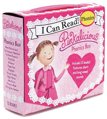 Pinkalicious 12-Book Phonics Fun!, Victoria Kann - Paperback - 9780062352156