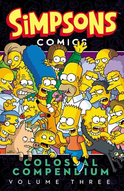 Groening, M: Simpsons Comics Colossal Compendium, Volume 3, Matt Groening - Paperback - 9780062360595
