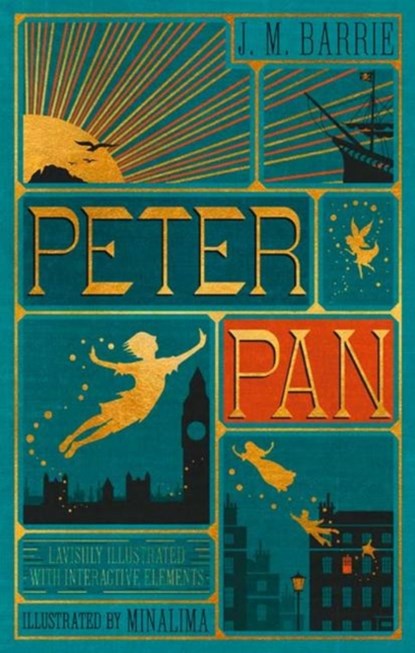 Peter Pan (MinaLima Edition) (lllustrated with Interactive Elements), J. M Barrie - Gebonden Gebonden - 9780062362223