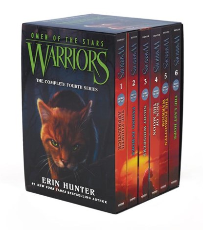 Warriors: Omen of the Stars Box Set: Volumes 1 to 6, Erin Hunter - Paperback Boxset - 9780062382641