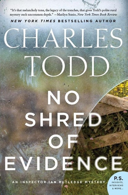 No Shred of Evidence, Charles Todd - Paperback - 9780062386199