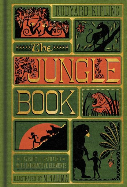 The Jungle Book (MinaLima Edition) (Illustrated with Interactive Elements), Rudyard Kipling - Gebonden Gebonden - 9780062389503