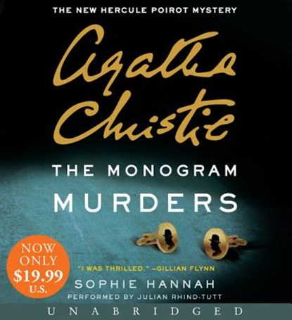 The Monogram Murders Low Price CD, Sophie Hannah ; Agatha Christie - AVM - 9780062400994