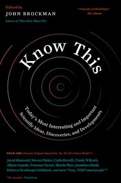 Know This, John Brockman - Paperback - 9780062562067