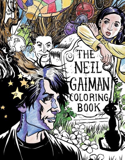 The Neil Gaiman Coloring Book, Neil Gaiman - Paperback - 9780062652973