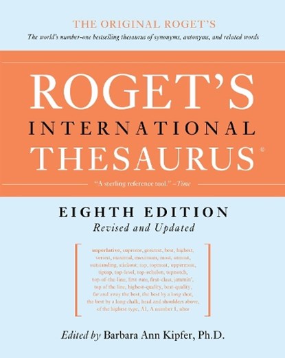 Roget's International Thesaurus, Barbara Ann Kipfer - Paperback - 9780062843739