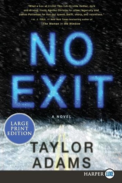 Adams, T: No Exit, Taylor Adams - Paperback - 9780062887375