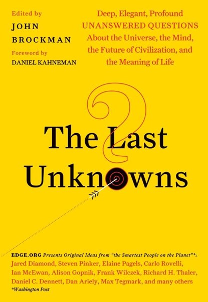 The Last Unknowns, John Brockman - Paperback - 9780062897947