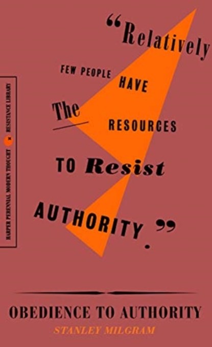 Obedience to Authority, Stanley Milgram - Paperback - 9780062930828
