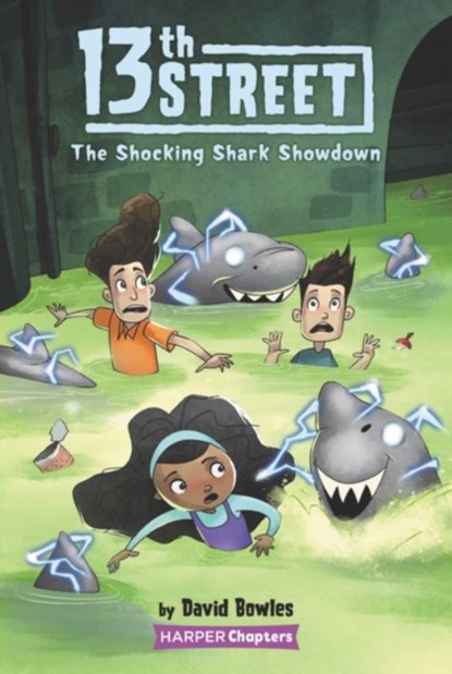 13th Street #4: The Shocking Shark Showdown, David Bowles - Paperback - 9780062947888