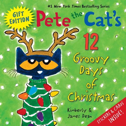 Pete the Cat's 12 Groovy Days of Christmas Gift Edition, James Dean ; Kimberly Dean - Gebonden - 9780063036147