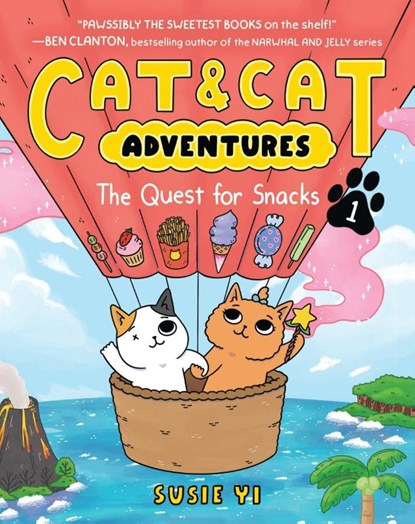 Cat & Cat Adventures: The Quest for Snacks, Susie Yi - Paperback - 9780063083806
