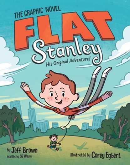 Flat Stanley: The Graphic Novel: His Original Adventure!, Jeff Brown - Paperback - 9780063095090