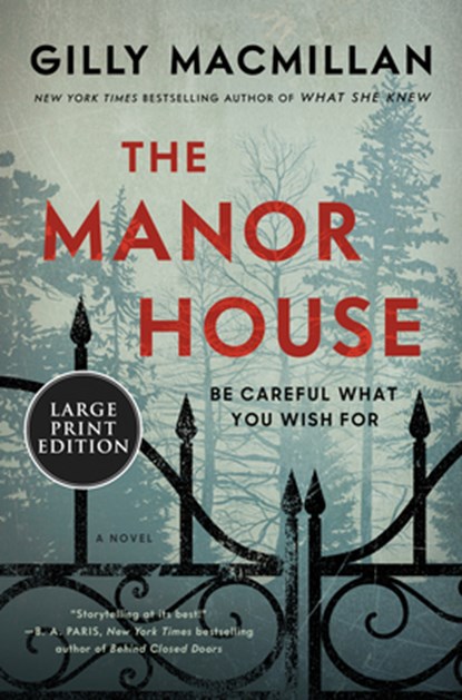 The Manor House, Gilly MacMillan - Paperback - 9780063322844