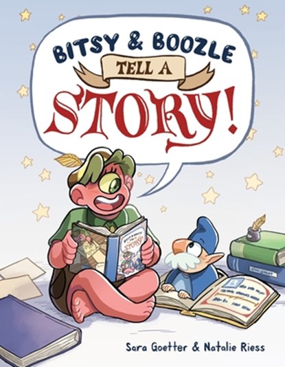 Bitsy & Boozle Tell a Story!: A Graphic Novel, Sara Goetter - Gebonden - 9780063326620