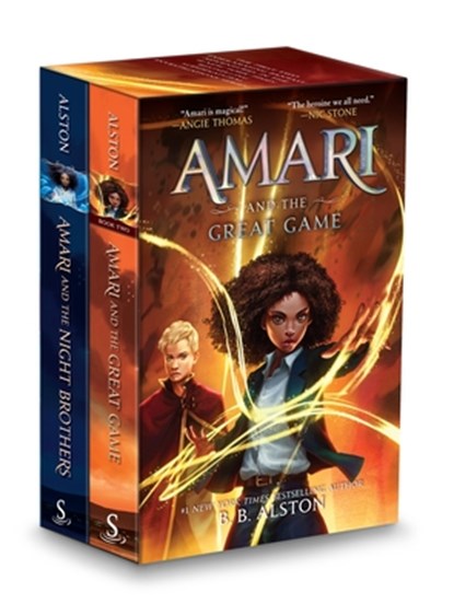 Amari 2-Book Paperback Box Set: Amari and the Night Brothers and Amari and the Great Game, B. B. Alston - Paperback - 9780063335592