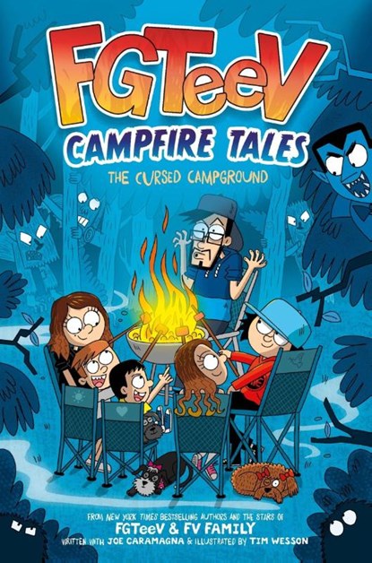 FGTeeV Campfire Tales #1: The Cursed Campground, FGTeeV - Gebonden - 9780063349438