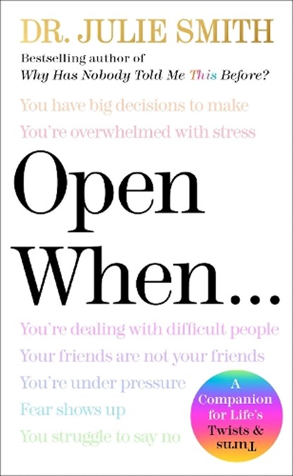 Open When, Julie Smith - Gebonden - 9780063359260